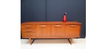 Enfilade scandinave en teck vintage