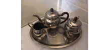 Service à thé ou café métal
