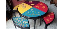 table basse et ses dessertes