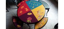 table basse et ses dessertes