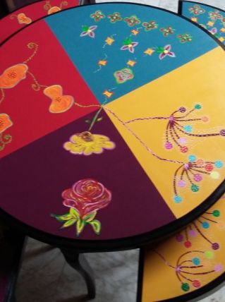 table basse et ses dessertes