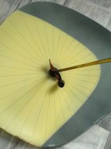 Suspension vintage en verre 1950's