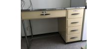 BUREAU METALLIQUE VINTAGE