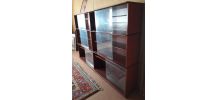 biblioteque 1960 acajou