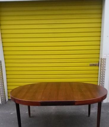 table salle a manger palissandre