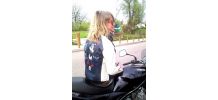 Blouson en cuir vintage 