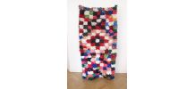 Tapis Boucherouite fait main au Maroc