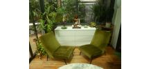 PAIRE DE FAUTEUILS ANNEE 50