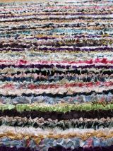 Tapis boucherie tissé main au Maroc