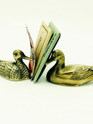 Canards en laiton