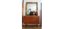 Commode vintage design moderniste Guariche années 50