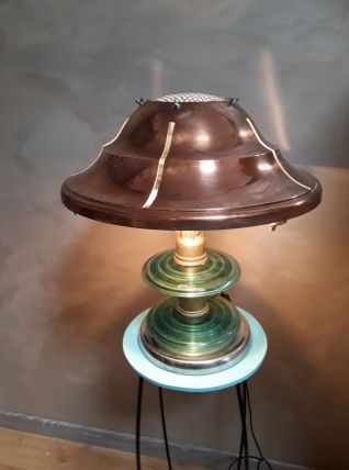 lampe cuivre 1940 original