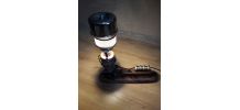 lampe hot rod   ford garage