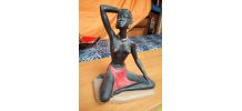 statue platre 1950