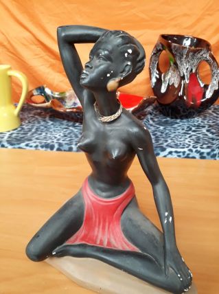 statue platre 1950