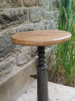 Tabouret Singer 1920 1930 Vintage