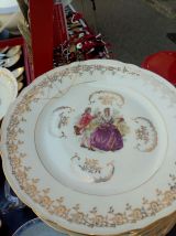 Service de table en porcelaine véritable 27 pièces 