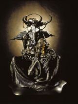 Statue en poussière de bronze : "Faust"  de Sandrine Gestin