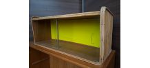 petit vitrine osier 1950