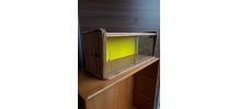 petit vitrine osier 1950