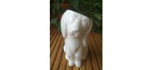 cache pot chien-porte plante-vase