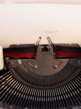 Machine à écrire vintage Hermes L 72