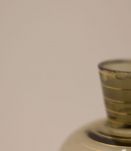 carafe en verre fumé typique années 50