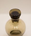 carafe en verre fumé typique années 50