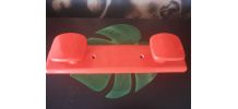 SYLA-porte manteaux -patère orange-Vintage