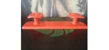 SYLA-porte manteaux -patère orange-Vintage