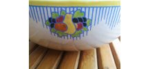 Boch la louvière- saladier - art déco- vintage