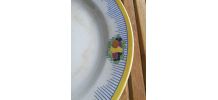 Boch la Louvière - plat - art déco - vintage