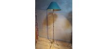 lampadaire bronze 1970 vert