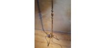 lampadaire bronze 1970 vert