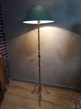 lampadaire bronze 1970 vert