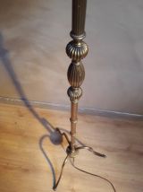 lampadaire bronze 1970 vert