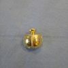 Broche Yves Saint Laurent, champagne 