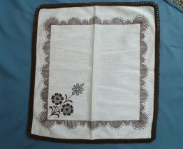 lot de 6 serviettes de table ,vintage