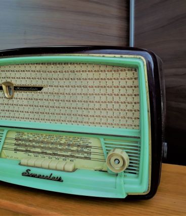 poste   radio  vintage   