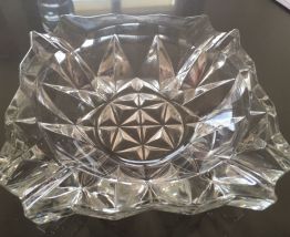 Cendrier carré en verre Veropa