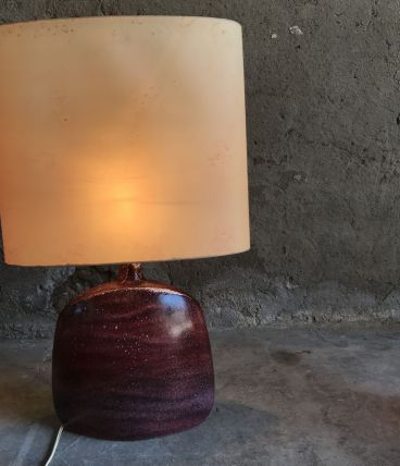 Lampe en céramique signée roset 
