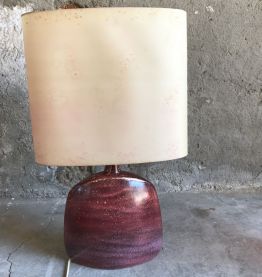 Lampe en céramique signée roset 