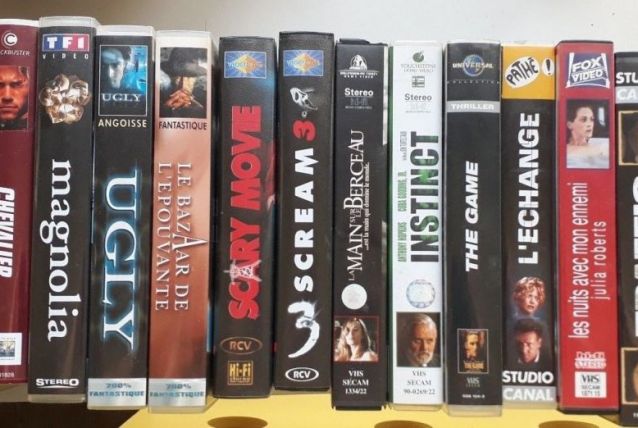Diverses K7 VHS thriller, horreur,suspens