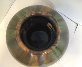 Vase Grès Flammé Art Nouveau Faïencerie De Bouffioulx 9528