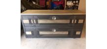 Meuble TV industriel style loft