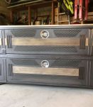 Meuble TV industriel style loft