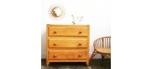 Commode vintage pieds compas