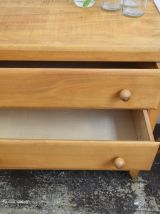 Commode vintage pieds compas