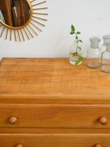 Commode vintage pieds compas