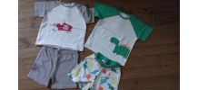 lot de 2 pyjashort